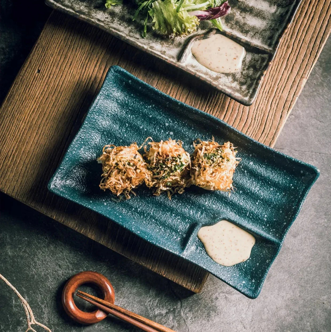 Assiettes à Sushi en Céramique Artisanale Stornfield