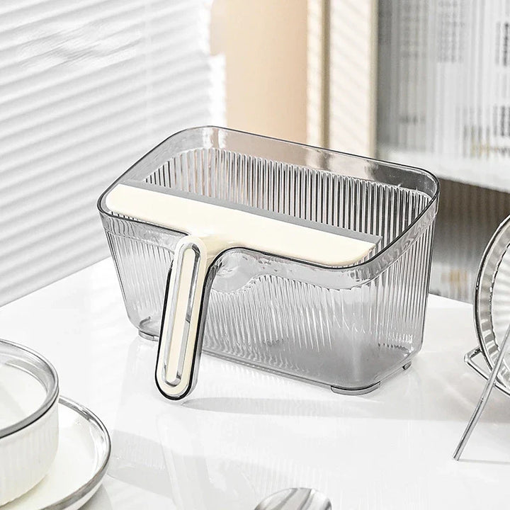 2in1 Waste Disposer Scraper Trash Can | Stonrfield