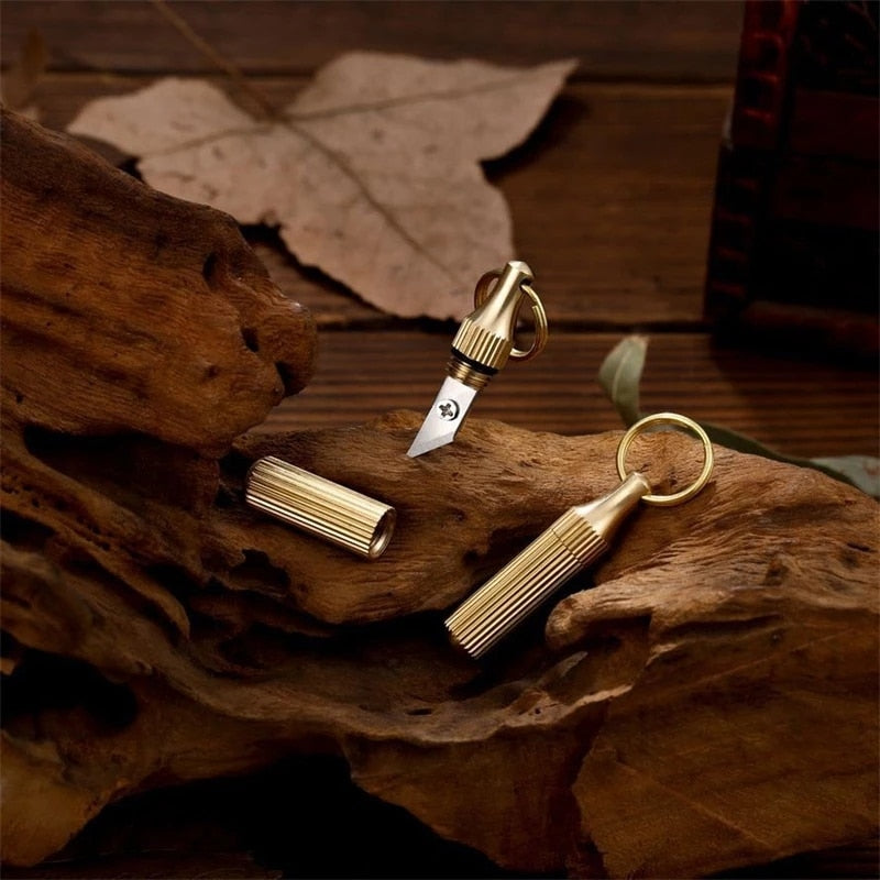 Pocket Capsule Outdoor Survival Mini Knife | Stornfield