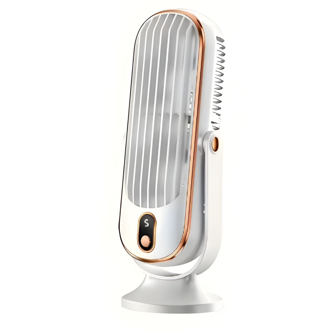 Compact High-Power Portable Desktop Fan - USB Rechargeable | Stornfield