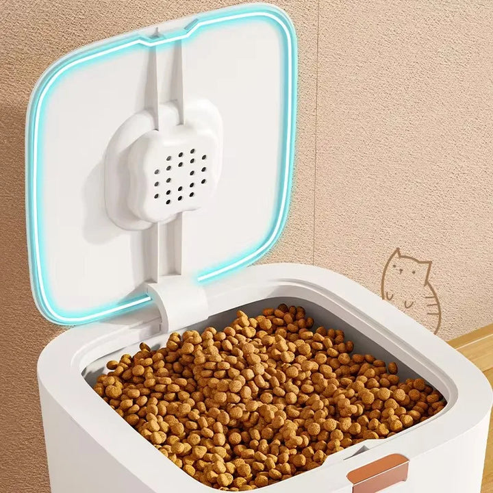 Récipient hermétique pour aliments secs pour animaux de compagnie Stornfield