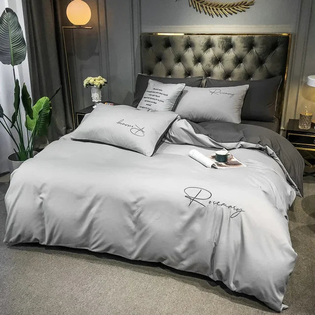 Luxury Duvet Cover with Elegant Embroidery – Soft, Breathable and High Quality | Stornfield