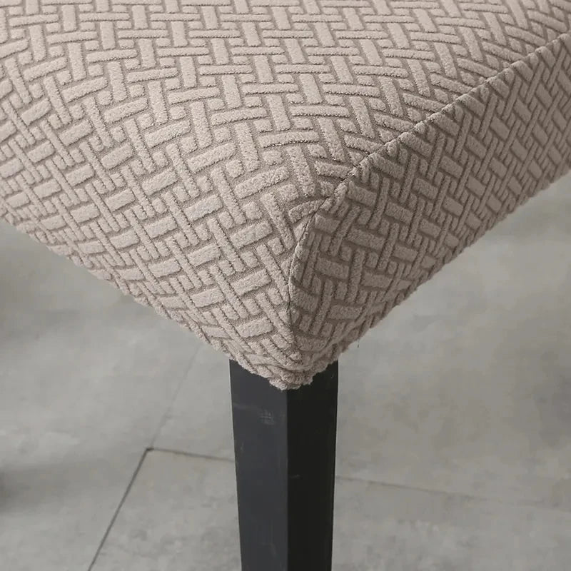Stornfield | Chair Cover Velvona | Elastic & Thick Padded | Jacquard Stretch Cover | Washable & Wrinkle-Free