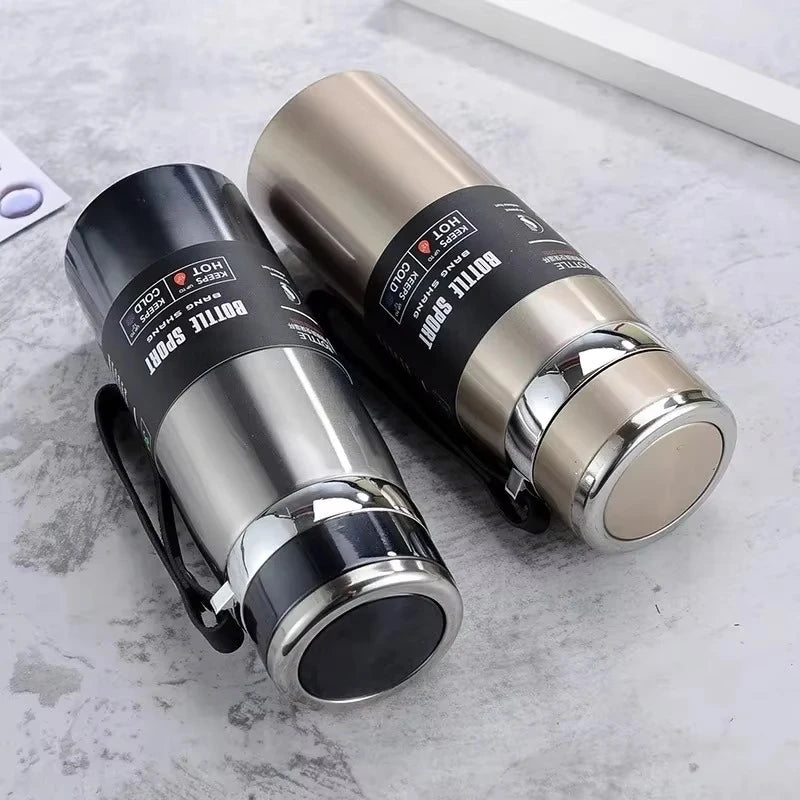 Stainless steel vacuum insulated thermos bottle 1000 ml | Stornfield