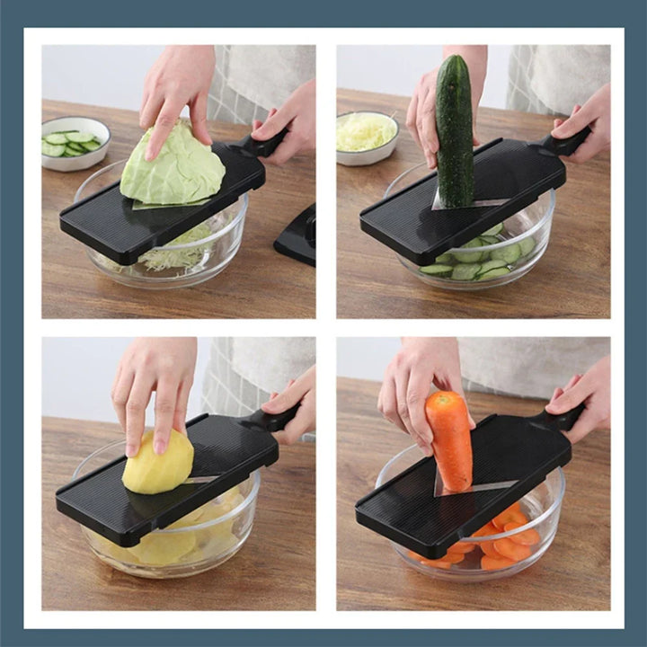 Stornfield | SchnittWerk Cabbage Shredder made of stainless steel | Fine slicer for vegetables & salads | Non-slip & sharp | Ideal for cabbage & raw vegetables