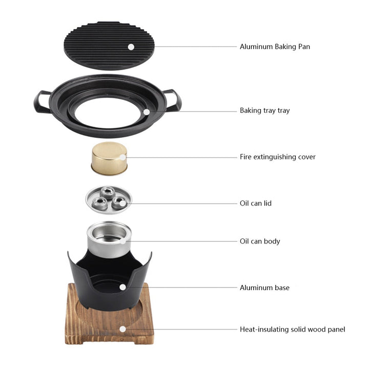 Mini BBQ Non-Stick Japanese Grill | Stornfield