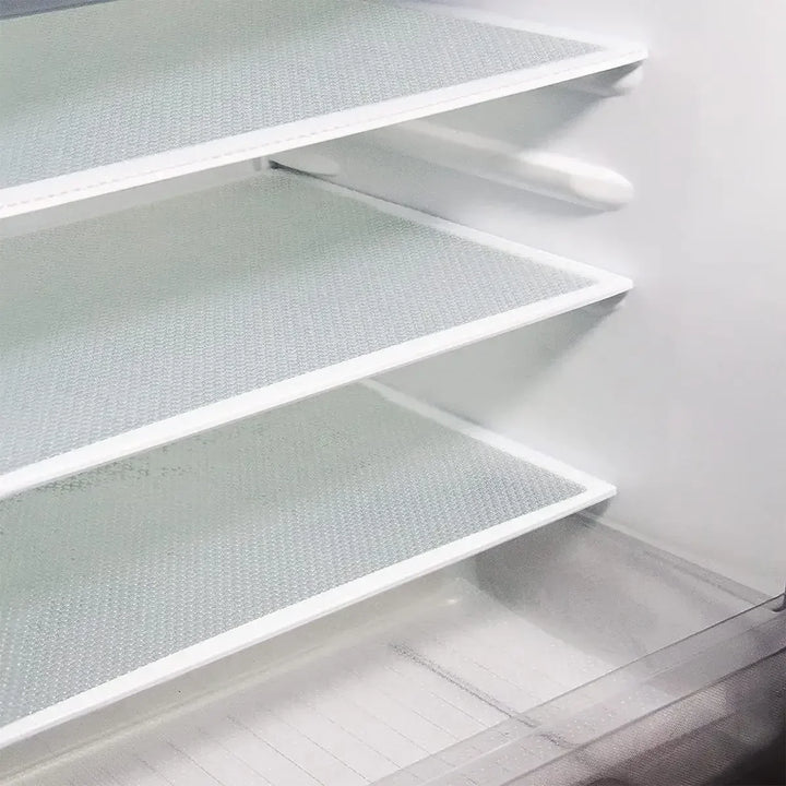 Stornfield | FridgeGuard 4-piece set fridge mats | EVA material | Washable, mold resistant & anti-oil | For fridge, drawers & shelves