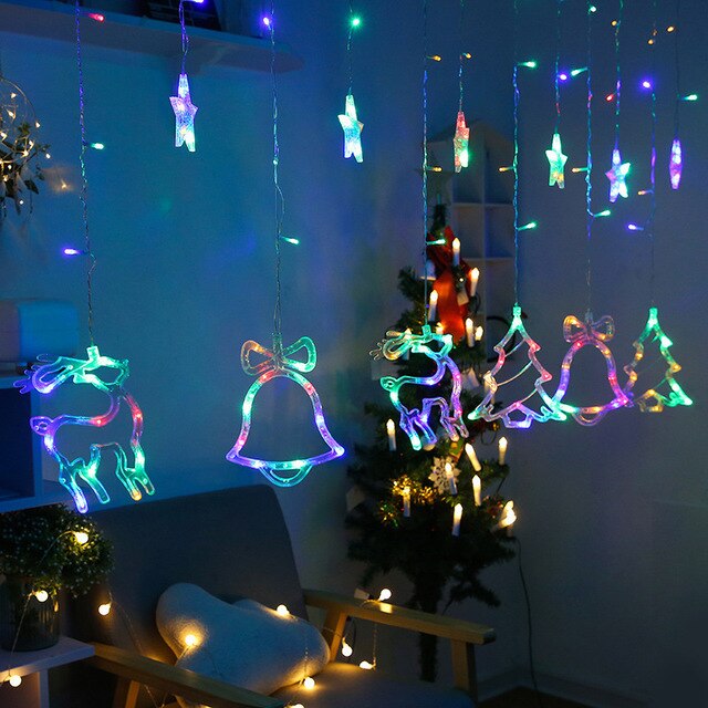Stornfield | Solar LED Star and Moon String Light Decoration