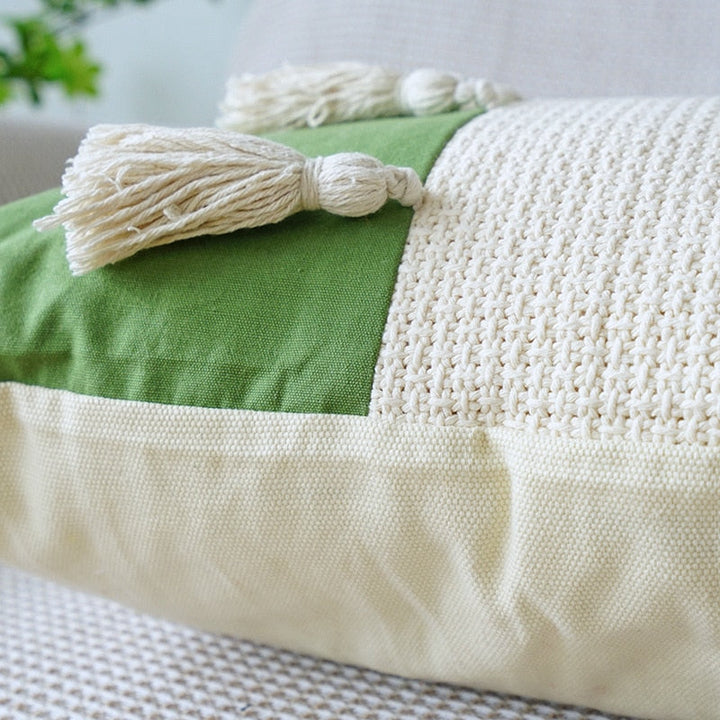 Embroidered Tulip Cushion Cover | Stornfield