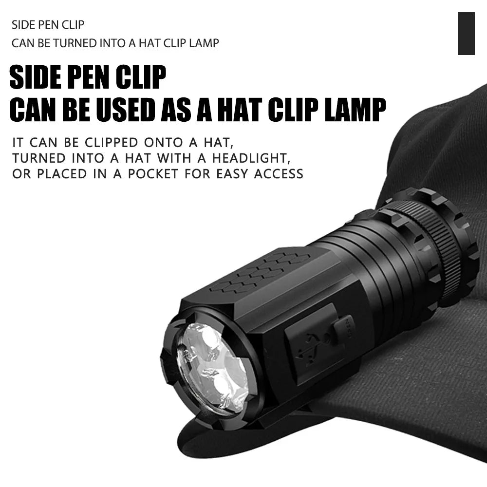 Mini Powerful Beam Outdoor EDC Flashlight | Stornfield