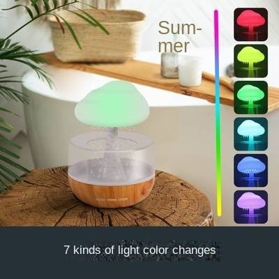 Rain Cloud Mushroom Air Humidifier Night Lamp | Stornfield