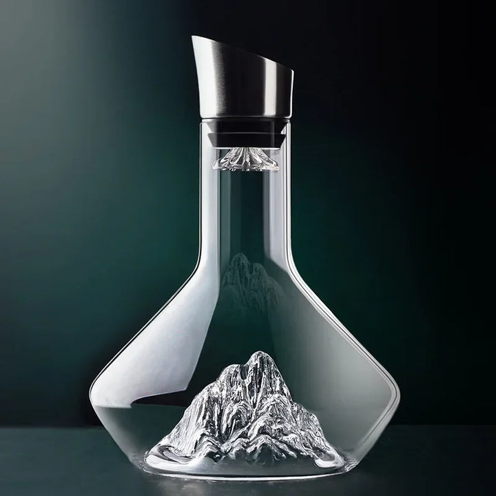 1500ml Iceberg Crystal Decanter – Exquisite lead-free wine aerator | Stornfield