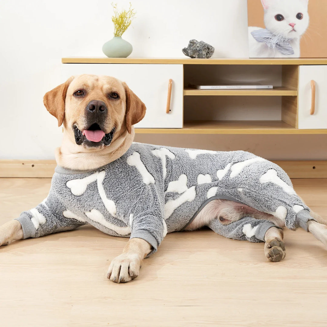 Stornfield Warm Winter Dog Pajamas, Fluffy and Stretchy