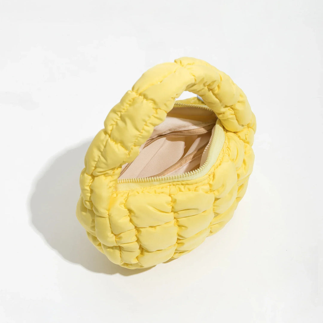 Stornfield | Quilted Bright Round Mini Bag