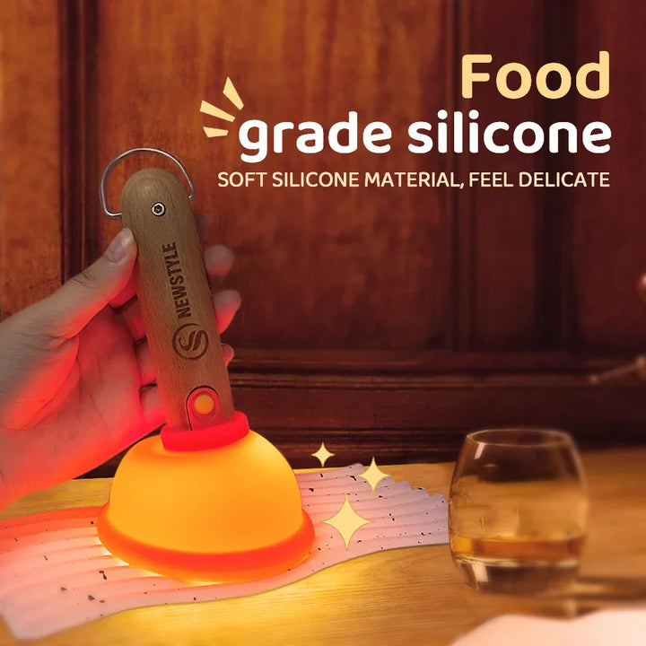 Plunger Style Stress Relief LED Night Lamp | Stonrfield