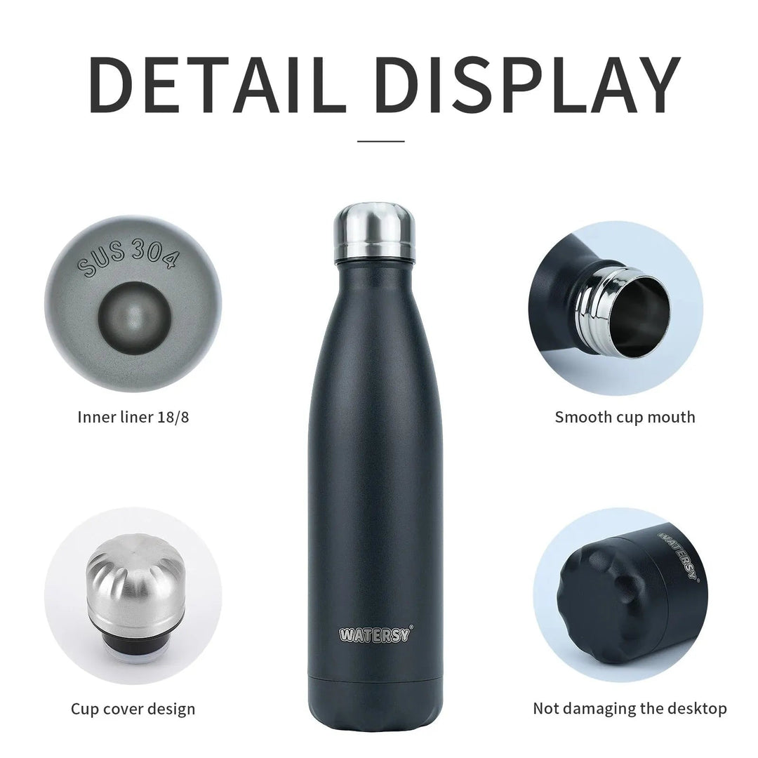 500 ml stainless steel bottle with vacuum insulation | Stornfield