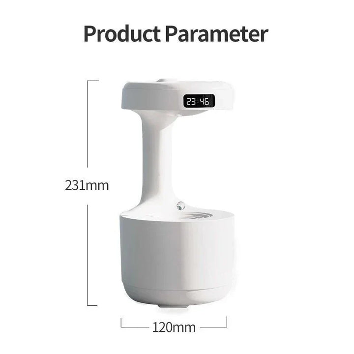 Stornfield | Anti-Gravity Water Droplet Air Humidifier Night Lamp