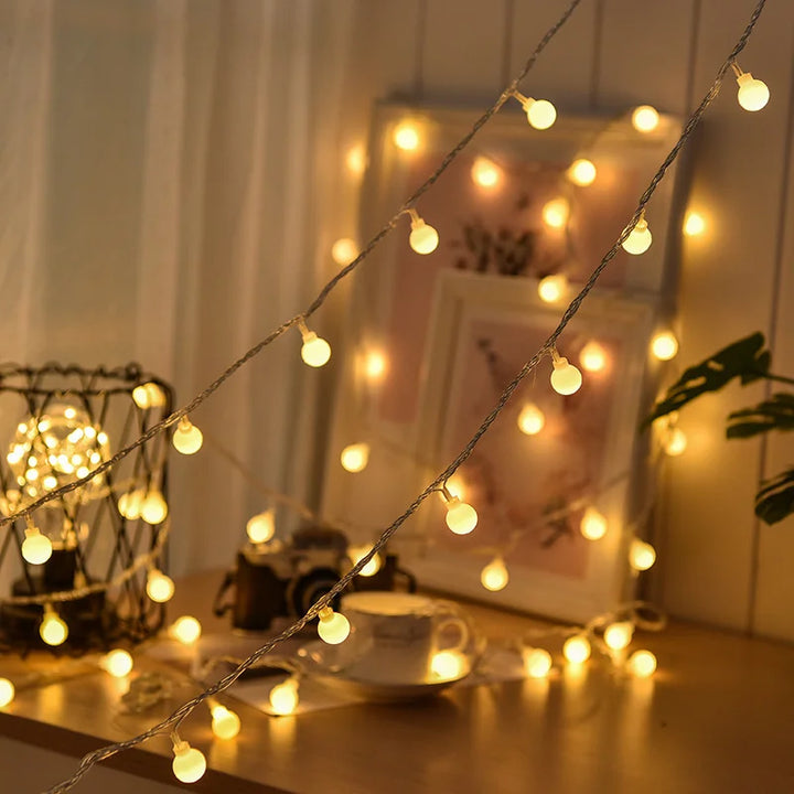 Solar-Powered Party Lights - SolarGlow | Stornfield