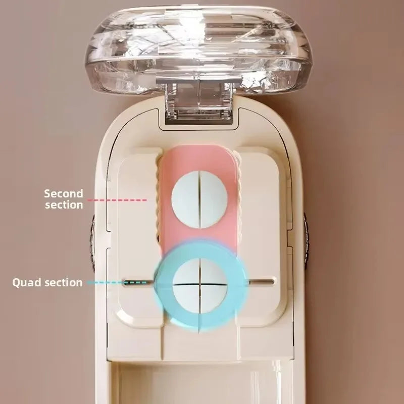 Pocket Size Dustproof Pill Cutter Organizer | Stornfield