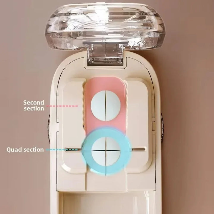 Pocket Size Dustproof Pill Cutter Organizer | Stornfield