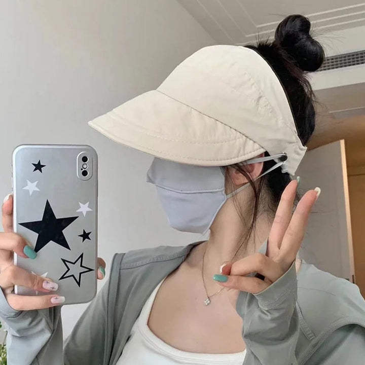 Sun Safe Chic Summer Mask Holder Hat | Stornfield