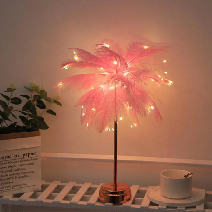 Stornfield | Spring LED Table Lamp USB Powered Night Lamp Remote Control Bedside Lamps