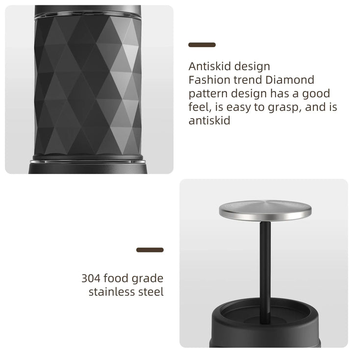 Stornfield | Portable Coffee Machine Espresso Maker Hand Press Capsules Ground Coffee Portable Infuser for Travel and Picnic, BioloMix