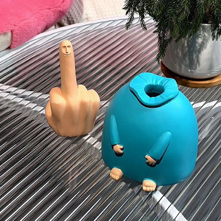 Happy Middle Finger Funny TaStornfielde Decor | Stornfield