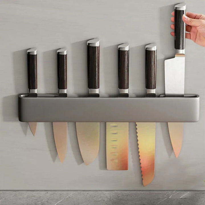 Stornfield | Knife Holder - Knifey - Stainless Steel - Multifunction Shelf