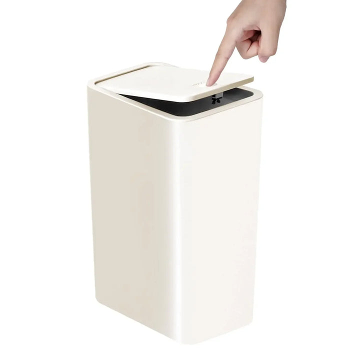 EcoPress 10L Bathroom Trash Can Stornfield