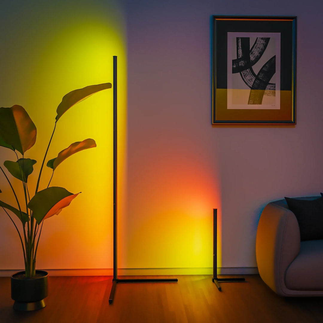 Stornfield | Smart RGB Floor Lamp - 16 Million Color Changing Mood Light