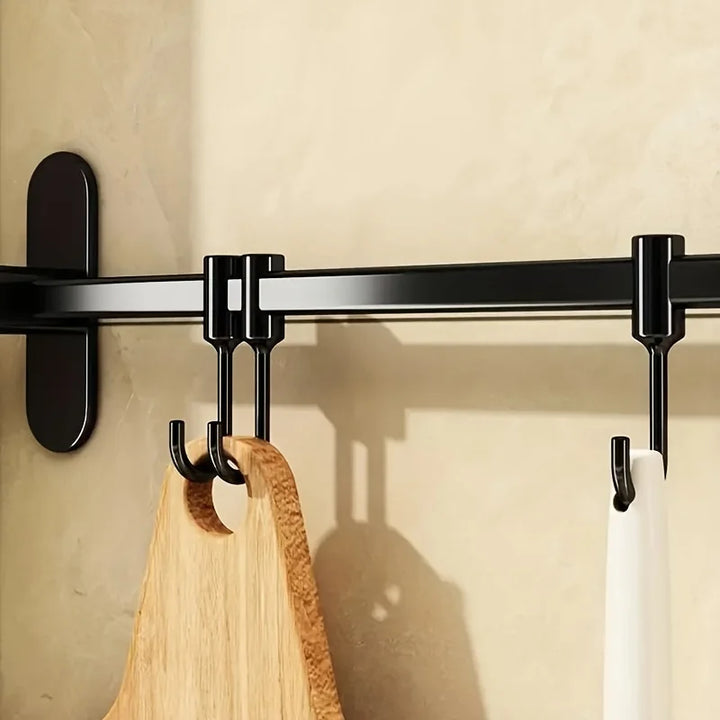 CookEase Kitchen Wall Shelf – Multifunctional Organizer for Lids, Spatulas & Kitchen Utensils Stornfield