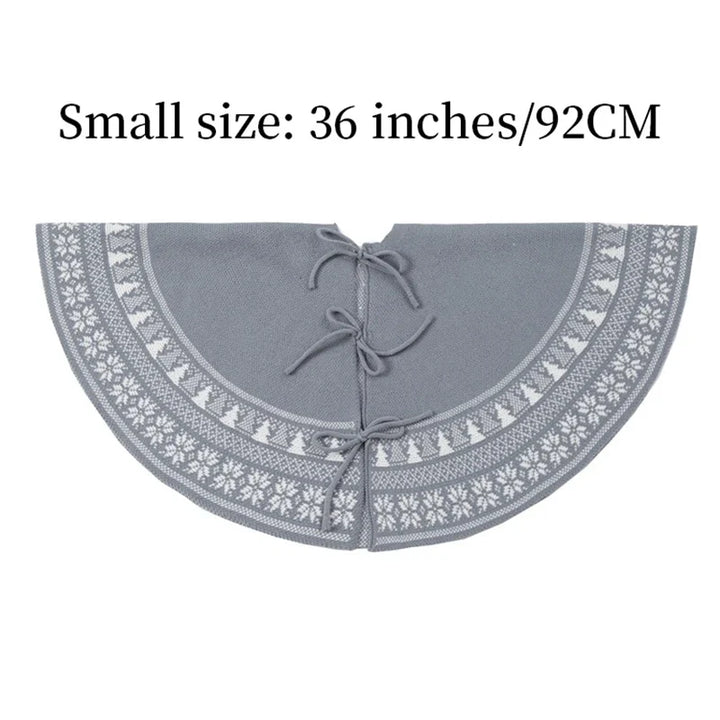 Plush tree Christmas tree skirt | Stornfield