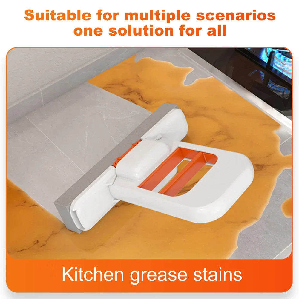 Scratch-Safe Compact Dual Texture Sponge Mop | Stornfield