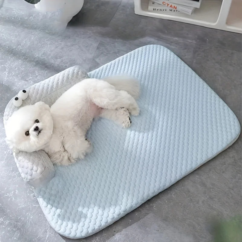 Stornfield Cooling Pet Bed with Neck Support