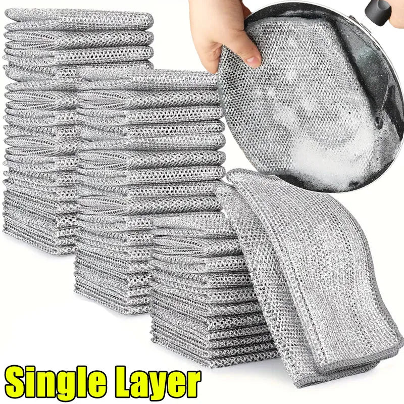 Metal scouring cloth – Double-sided for kitchen | Stornfield
