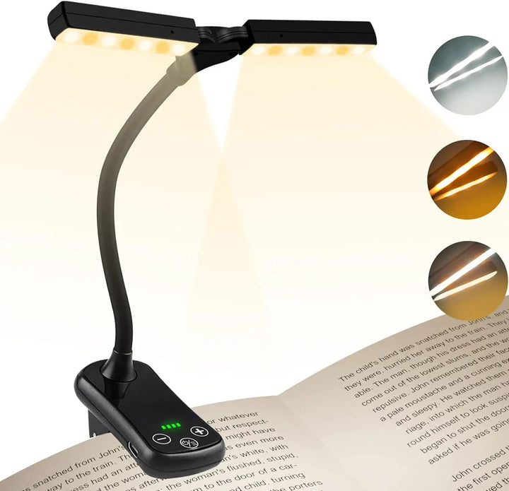 Stornfield | Rechargeable LED Reading Lamp with Touch Control | Autumn Lighting - Nellie