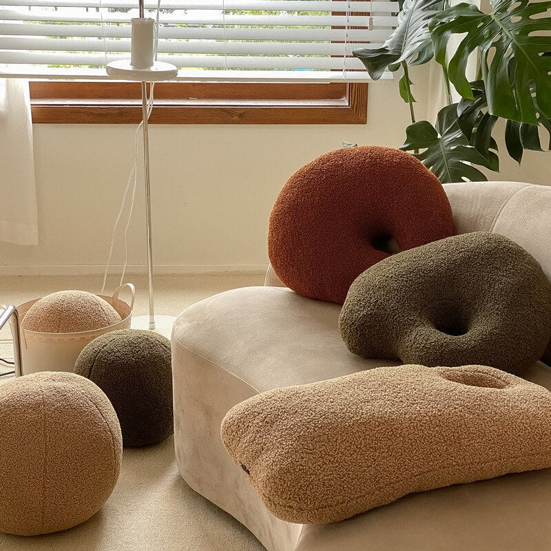 Pebble Fluffy Cushions | Stornfield