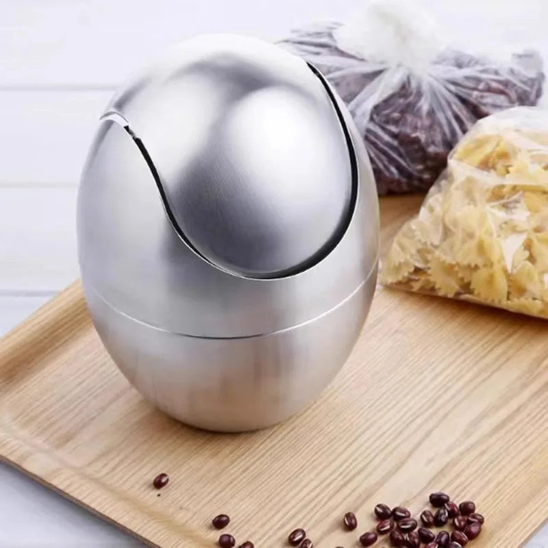 LuxBin Mini Trash Can made of Stornfield Stainless Steel