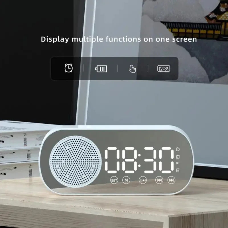 Stornfield | Digital Clock with Bluetooth Speaker and FM Radio