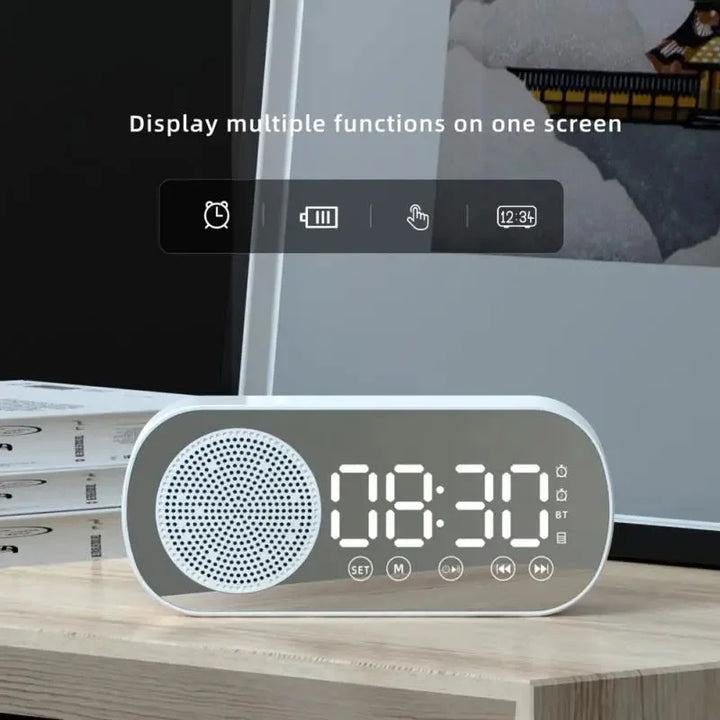 Stornfield | Digital Clock with Bluetooth Speaker and FM Radio