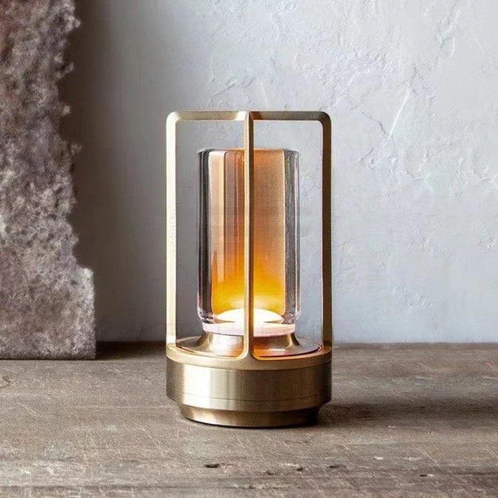 Stornfield | LuxuryGlow Cordless Rechargeable Table Lamp - Stylish Cordless Lamp for Any Ambiance