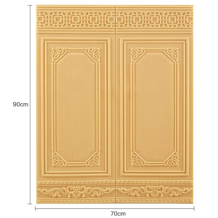 3D Self-Adhesive Antique Accent Wall Sticker | Stornfield