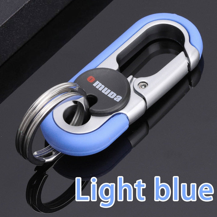 Stornfield | Steel Secure Double Ring Hook Keychain