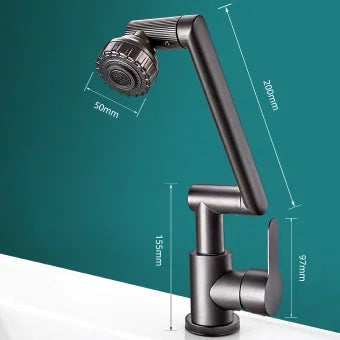 Stornfield | Swivel Arm Faucet Universal Mechanical Spray Protected