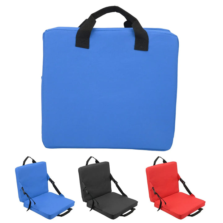 Stornfield | SITPURE Folding chair with backrest | Padded seat cushion | Compact & Comfortable for stadium, beach & park
