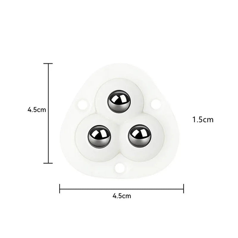 Stornfield | Fully Swiveling Self-Adhesive Furniture Wheels