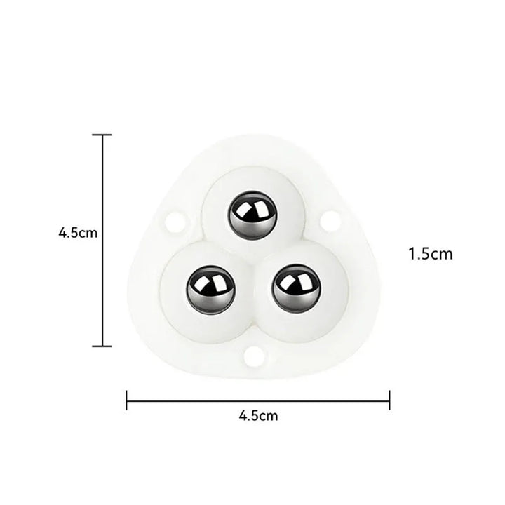 Stornfield | Fully Swiveling Self-Adhesive Furniture Wheels