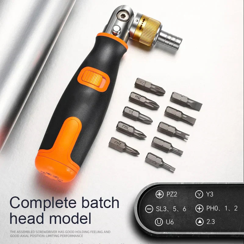 The versatile 180° ratcheting screwdriver | For any task | Stornfield