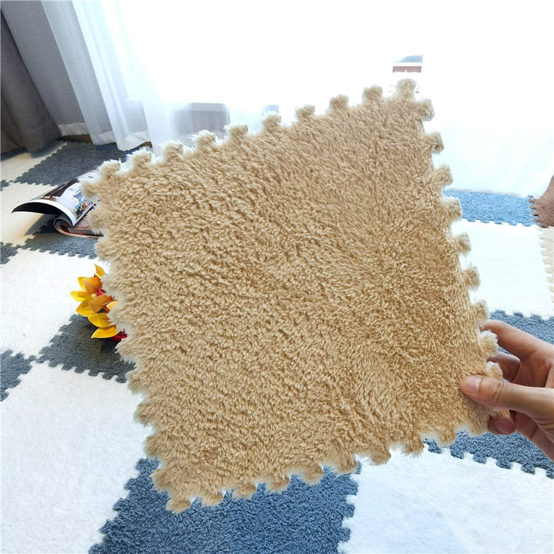 DIY Winter Plush Puzzle Mat | Stonrfield